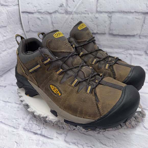 KEEN Other - Keen Targhee II Waterproof Hiking Shoes Mens Size 14 Brown Leather